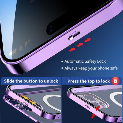 Double Glass Privacy Case for iPhone