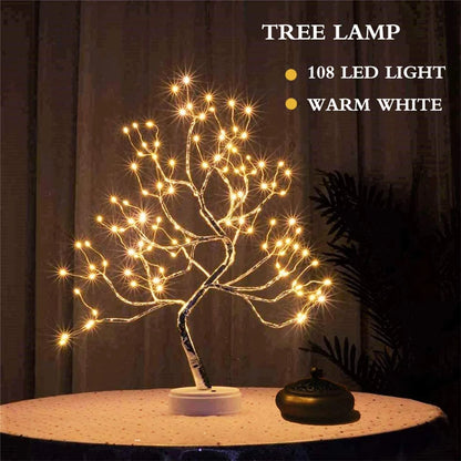 Mini Christmas Tree Night LED Light