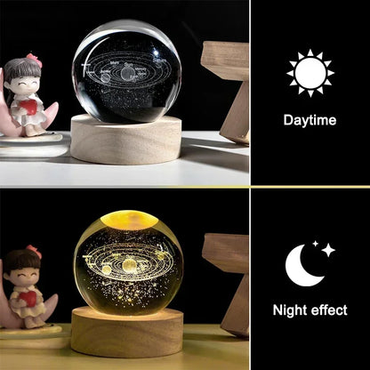 Twilight Orb Charm – Enchanting Starry Night Light Decor