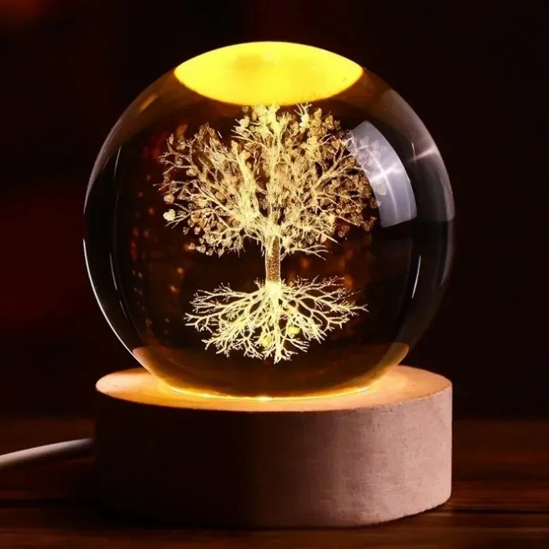 Twilight Orb Charm – Enchanting Starry Night Light Decor