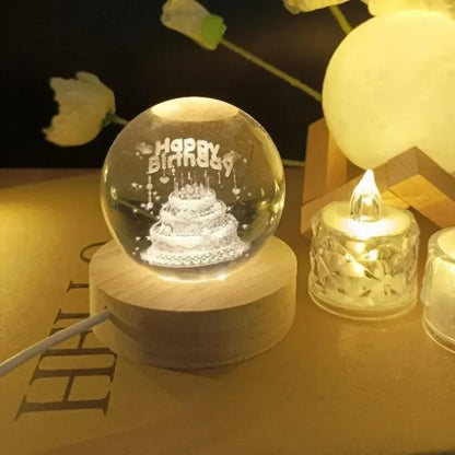 Twilight Orb Charm – Enchanting Starry Night Light Decor