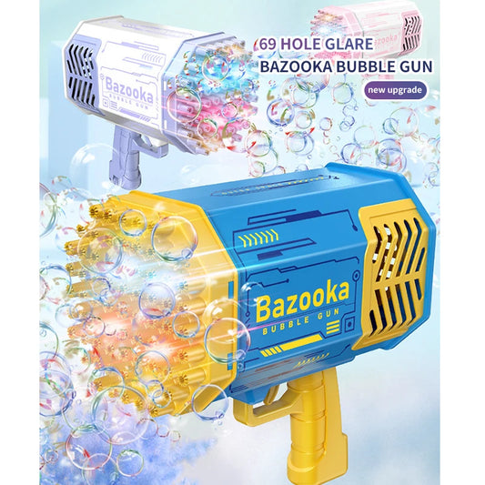 69 Hole Electric Bubble Blasting Gun for Kids