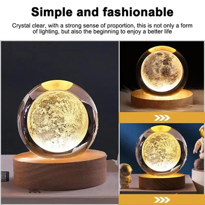 Twilight Orb Charm – Enchanting Starry Night Light Decor