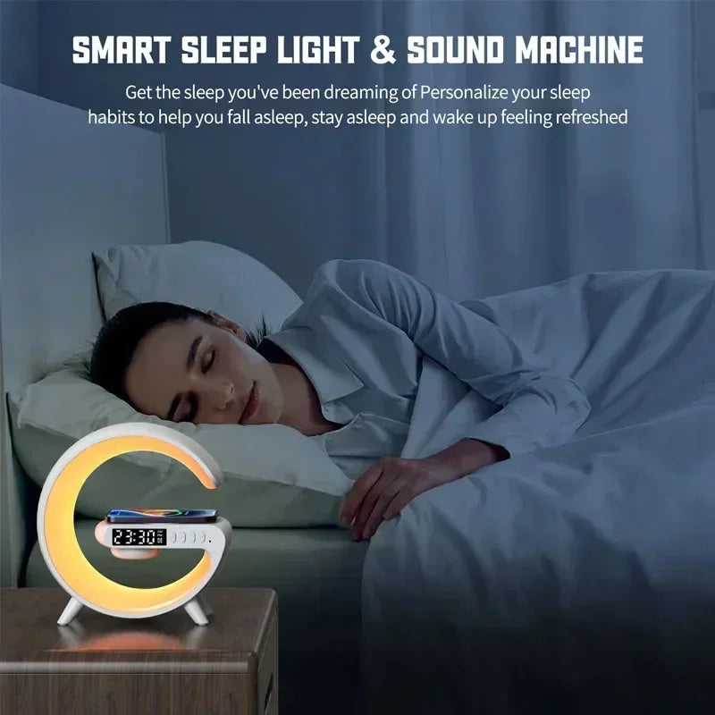 G Shape Mini Smart Lamp - Multi-Functional Bedside Companion