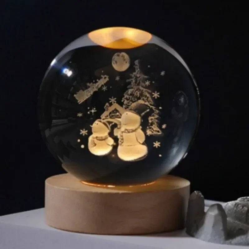 Twilight Orb Charm – Enchanting Starry Night Light Decor