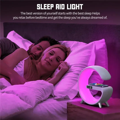 Original Big G Shape Smart Lamp - Multi-Functional Bedside Companion