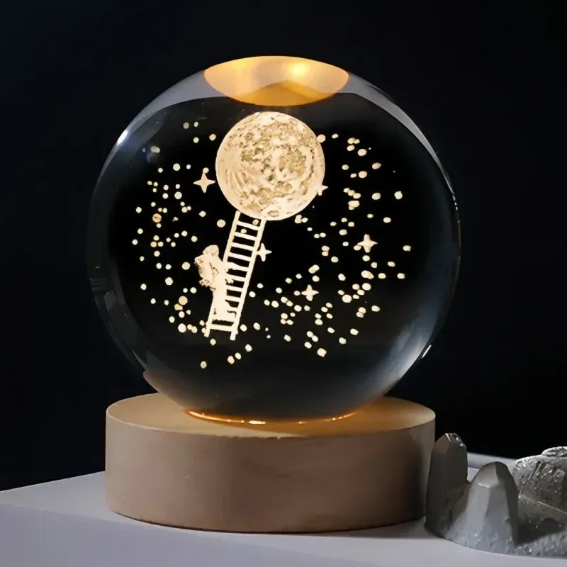 Twilight Orb Charm – Enchanting Starry Night Light Decor