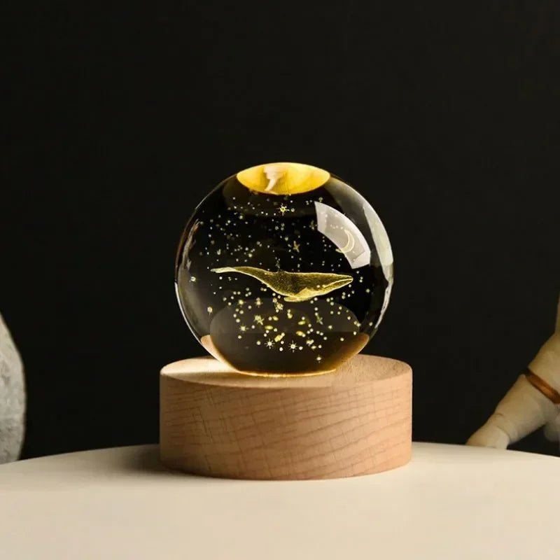 Twilight Orb Charm – Enchanting Starry Night Light Decor